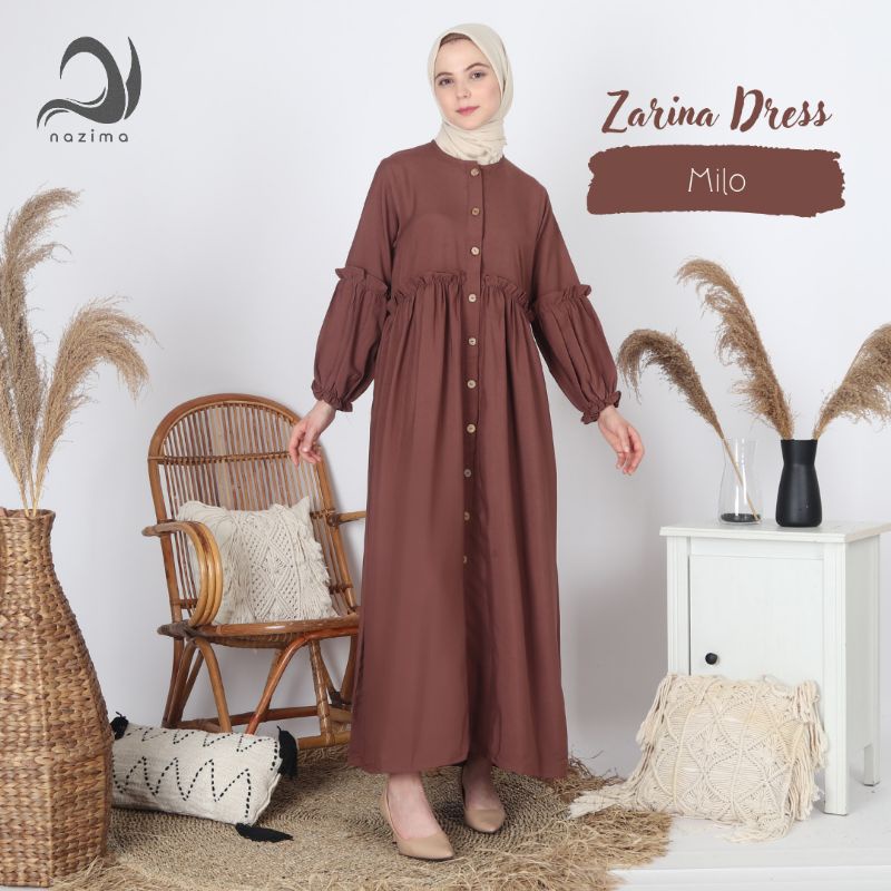 Nazima Gamis Dewasa Zarina Dress-Milo
