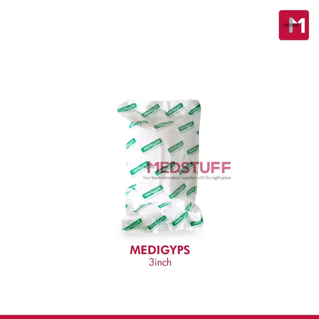 Medigyps 3inch Gyps Gips Ortopedi Patah Tulang