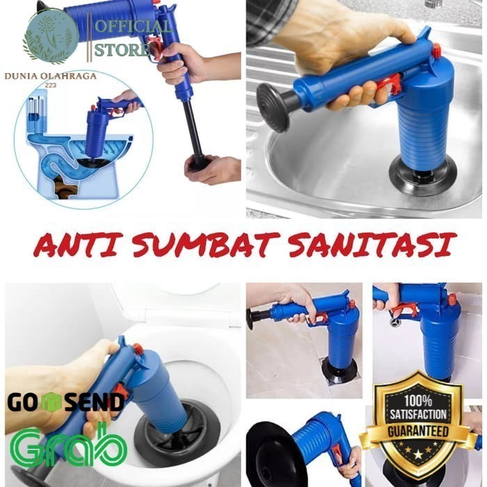 air drain blaster pump plunger toilet