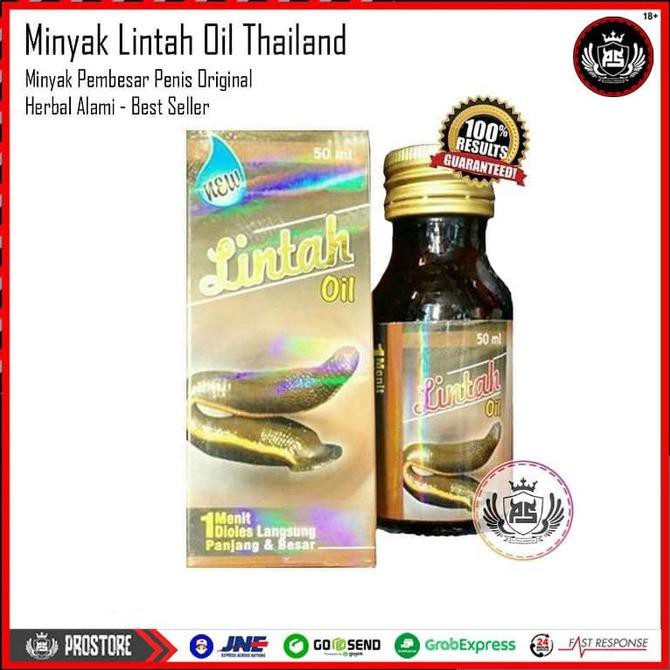 MINYAK LINTAH OIL THAILAND ASLI / Obat Oles Herbal Pembesar Penis Pria