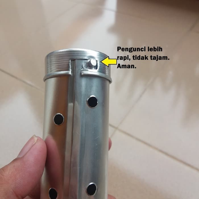 LS 569 - Cetakan lontong aluminium / alat masak praktis