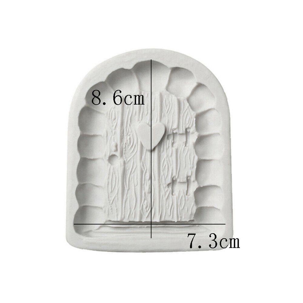 [Elegan] Peri Pintu Cetakan Silikon Buatan Tangan Alat Kue Kerajinan Permen Cetakan Untuk Dekorasi Kue Fondant Cetakan