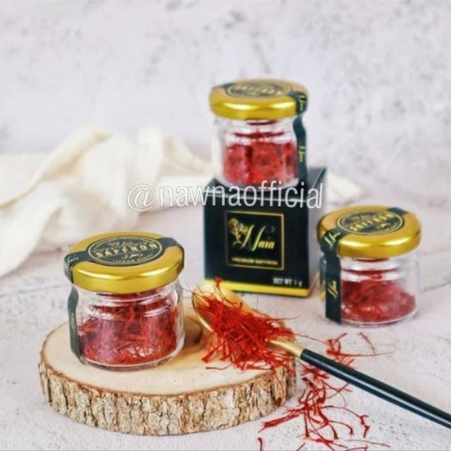 

SAFFRON PREMIUM SUPER || SAFFRON NEGIN GRADE PALING TINGGI || 1 gram 0,5 gram