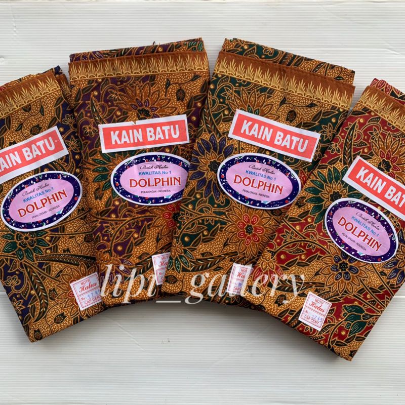 KAIN BATIK DOLPIN SAMPING KEBAT PANJANG LERENG JARIK BATIK BATU KATUN