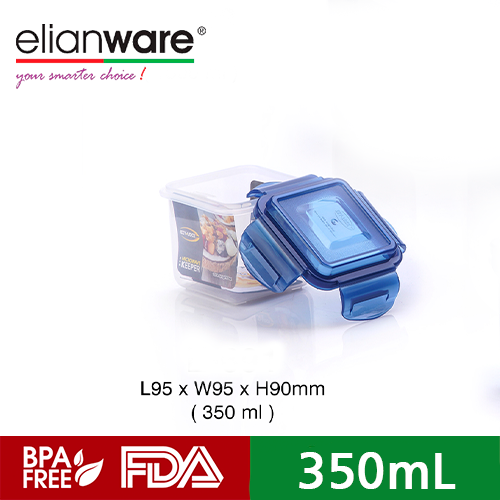 Elianware Food Keeper Kotak Makan Serbaguna 350ml BIRU E-691