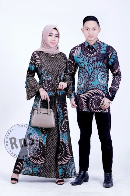 Batik Couple _ Maura Sania Ruffle Batik Couple Ori Ndoro Jowi Dnt Garansi Termurah Al Size L Xl Xxl