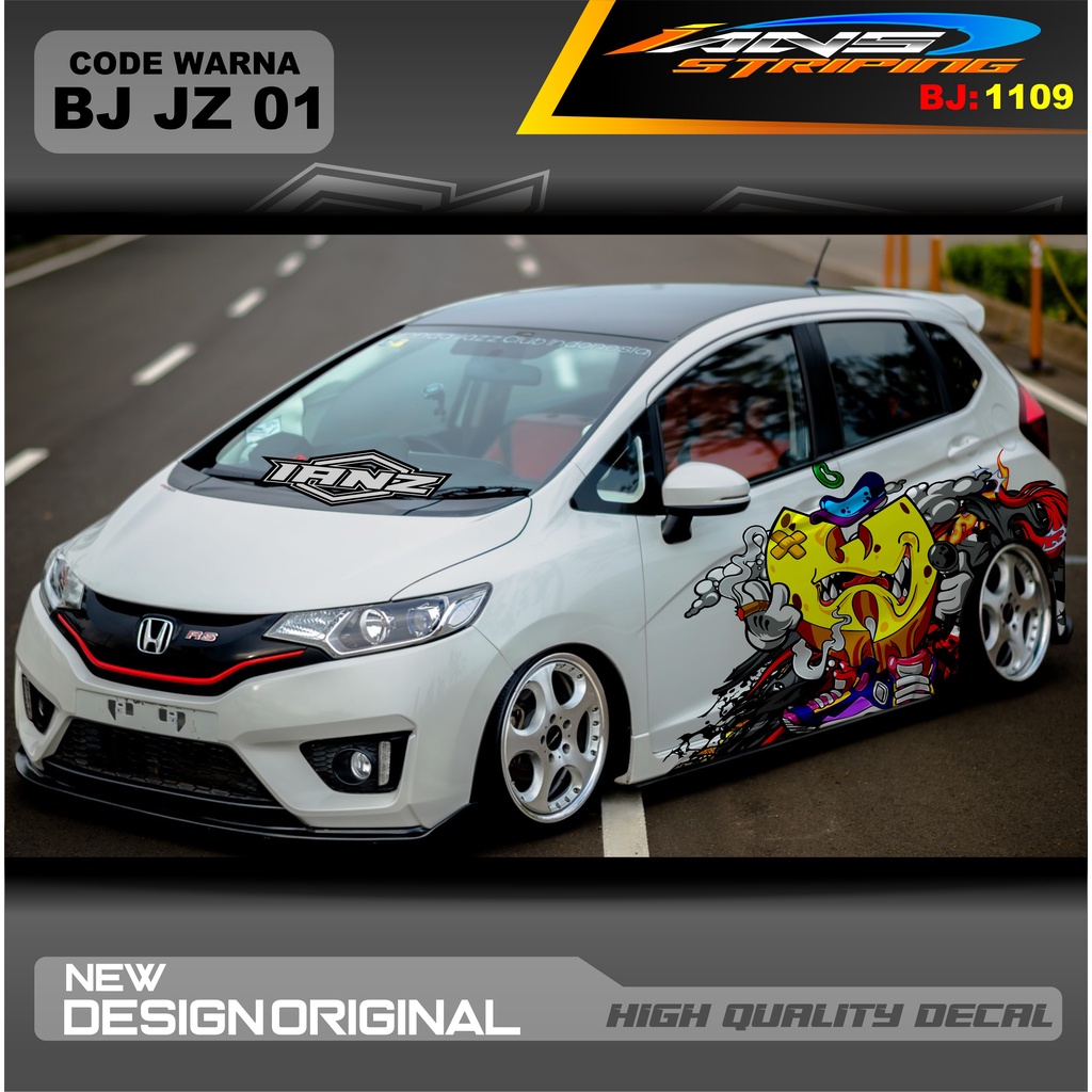 STICKER VARIASI MOBIL JAZZ / STIKER MOBIL BRIO / DECAL STIKER MOBIL SWIFT / STIKER MOBIL TOYOTA / DECAL STICKER MOBIL / STIKER YARIS AYLA