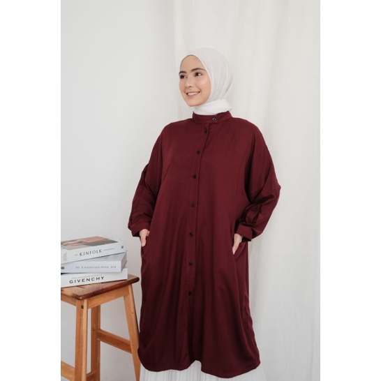 Tunik Luna Maroon