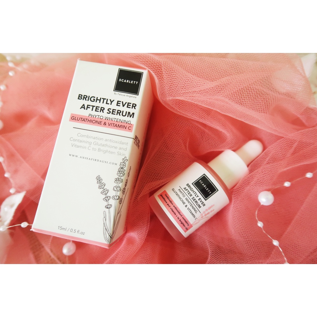 Serum Wajah Scarlett Acne/ Brightly Ever After/ Glowtening Original Bpom