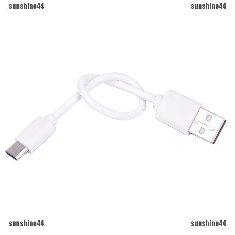 Sun44 Kabel Charger Lightning Mini Pendek 22cm 8Pin USB Untuk iPhone 5s 5c 6 6s SE 7