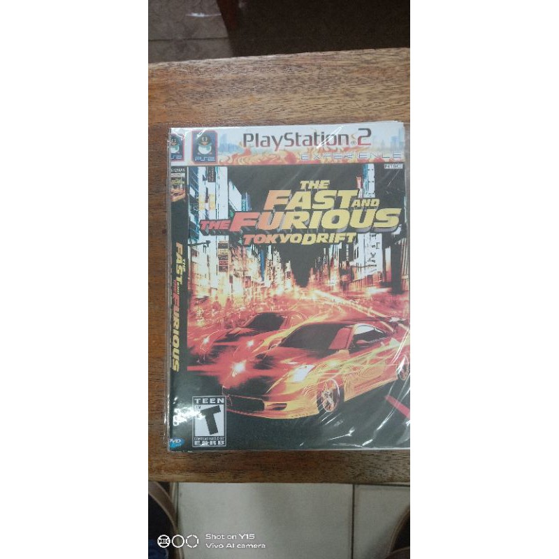 Kaset game PS2 the fast farious Tokyo drift