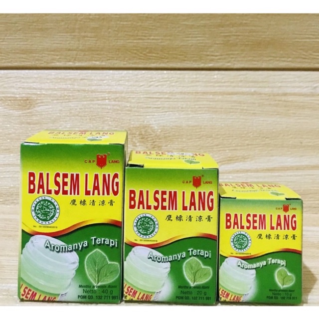 Cap Lang Balsam Gosok | Meredakan Pegal-Pegal | Keseleo | Masuk Angin