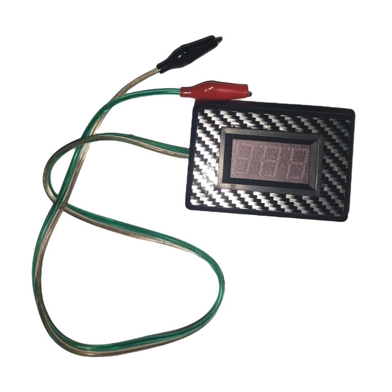 cek tegangan baterai..aki motor aki mobil