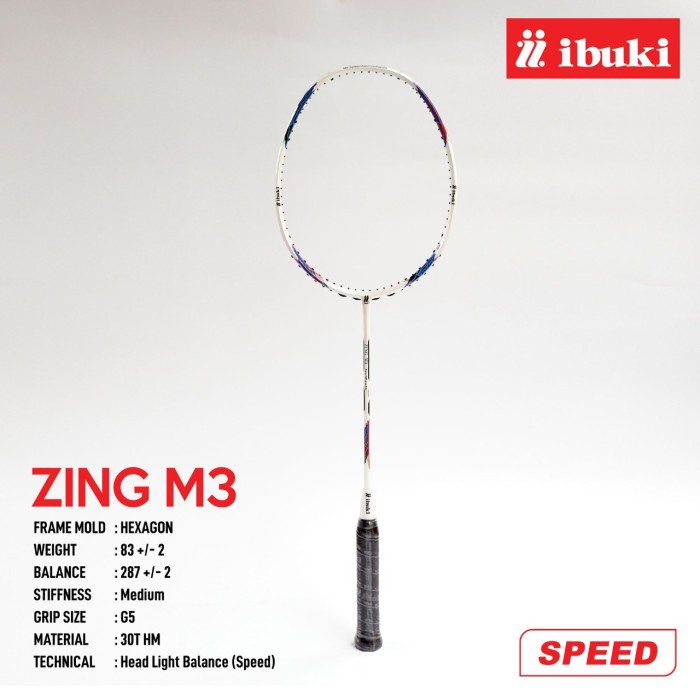 RAKET IBUKI ZING M3 nano HM graphite