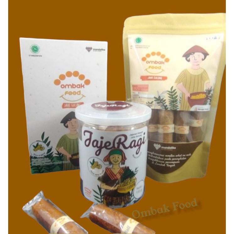 

Jaje Ragi Jahe Gulung Ombak Food