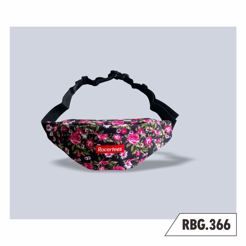 RACERTEES Tas Waistbag Flower Veranian - Rbg.366