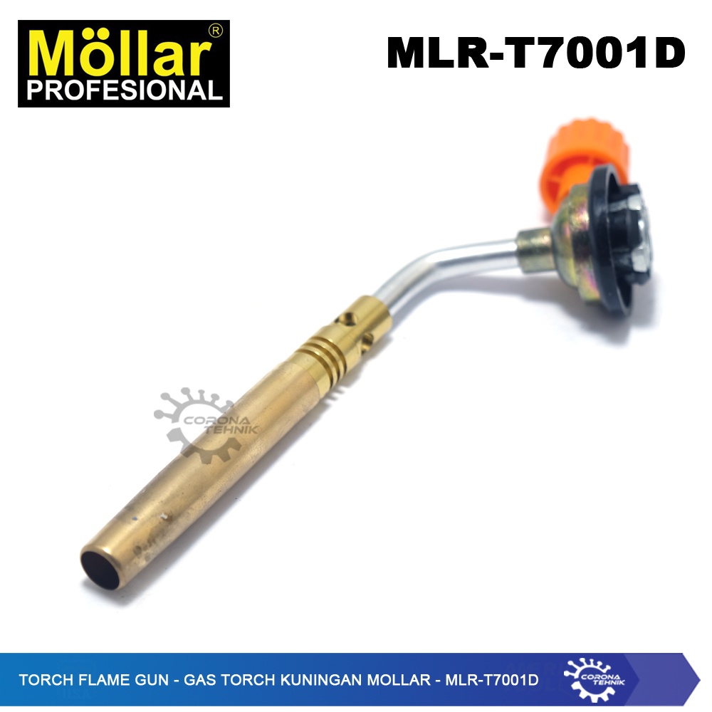 Gas Torch Kuningan Mollar - MLR-T7001D - Torch Flame Gun
