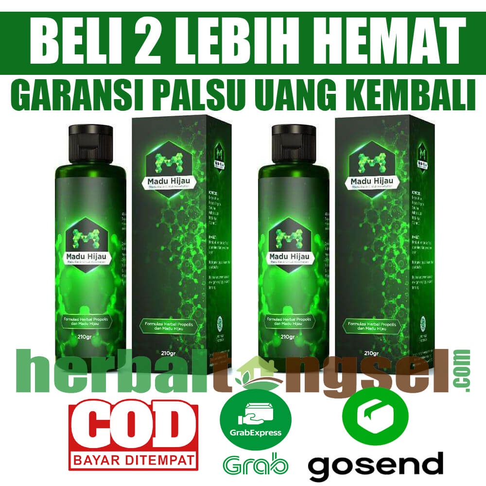 Madu Hijau ASLI ORIGINAL Madu Hijau Herbal Asam Lambung Maag Madu Hijau Original Madu Hijau Lambung 