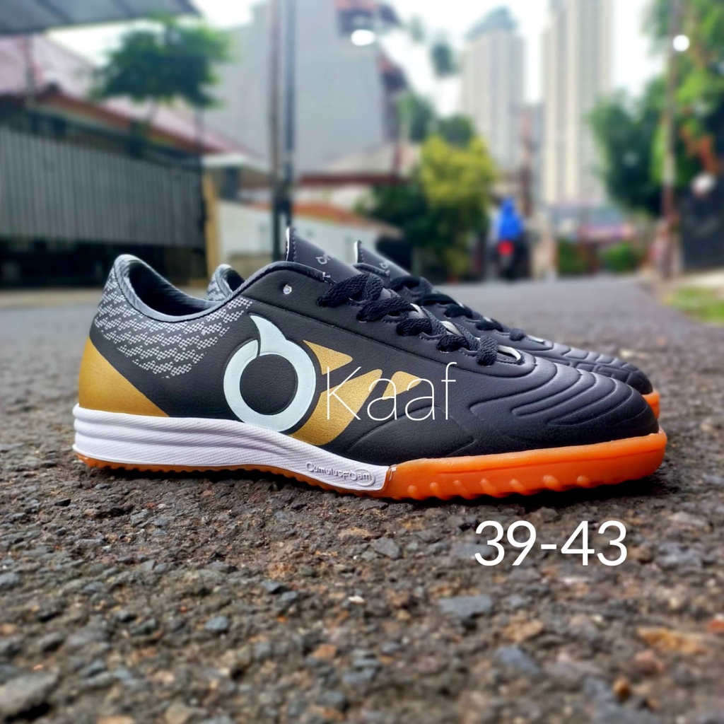 SEPATU FUTSAL ORTUSEIGHT JOGOSALA MARVELOUS BBS2 BLACK GOLD L COD SEPATU BOLA L FUTSAL ORTUS BBS