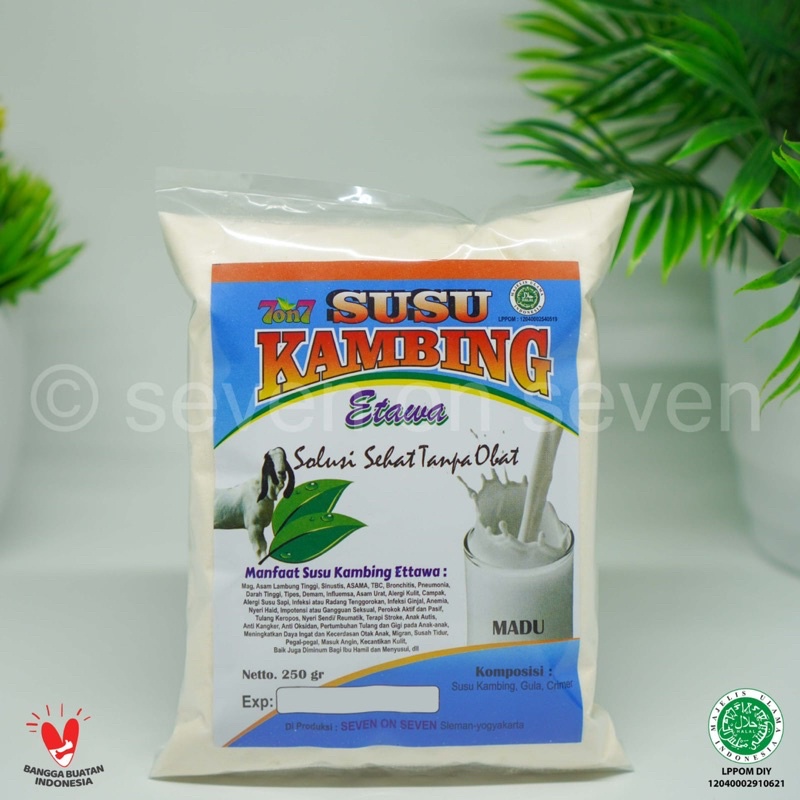

susu kambing etawa 500gr rasa madu