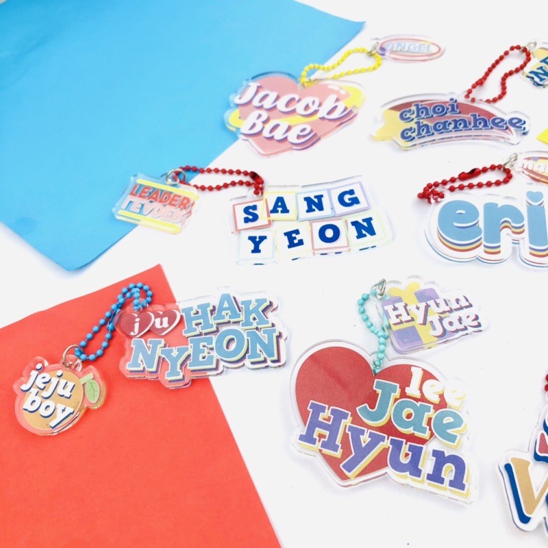 THE BOYZ Keychain (gantungan akrilik THE BOYZ) by Kulkit