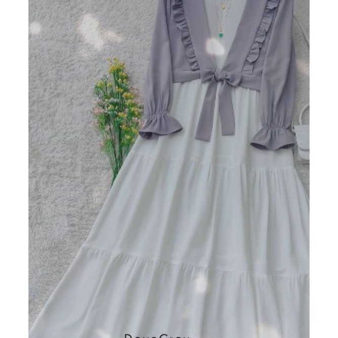 Ambrosia set/Baju Remaja terlaris/Dress Wanita