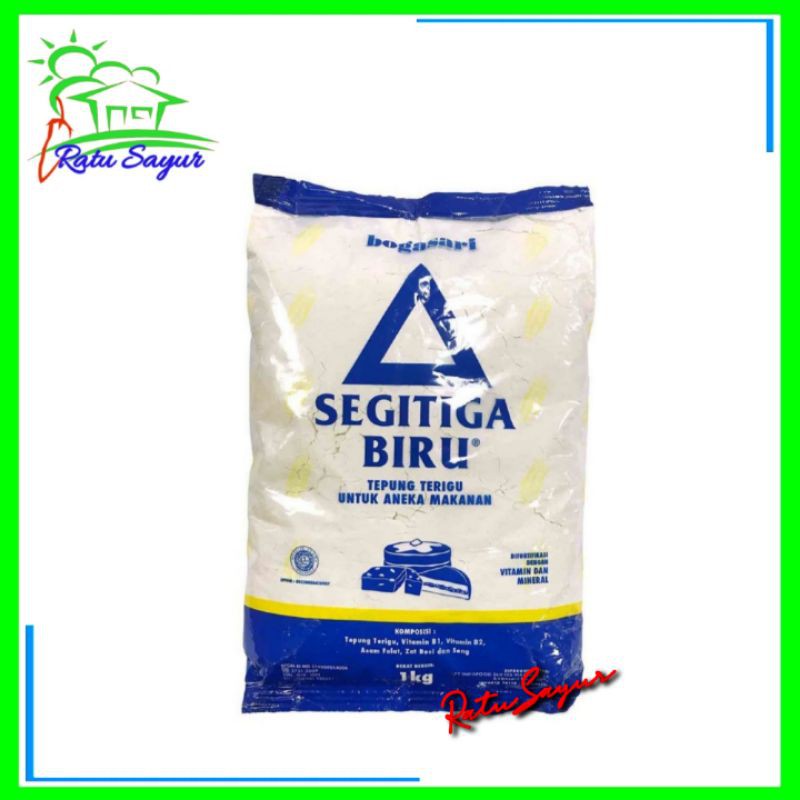 

TEPUNG SEGITIGA BIRU 1KG/Ratu Sayur .id