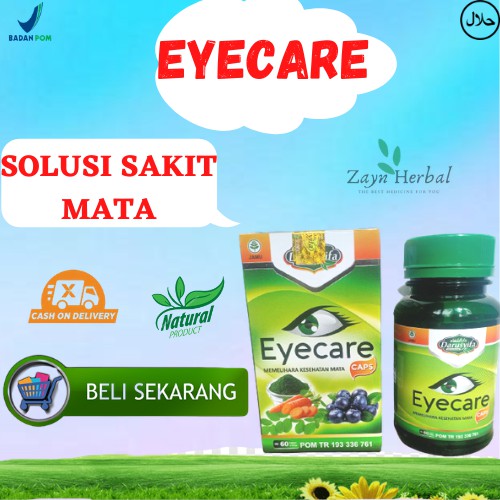 Vitama De Nature - Obat Herbal Sakit Mata Merah/ Perih Rabun Bengkak Bintitan Katarak Silinder Tetes
