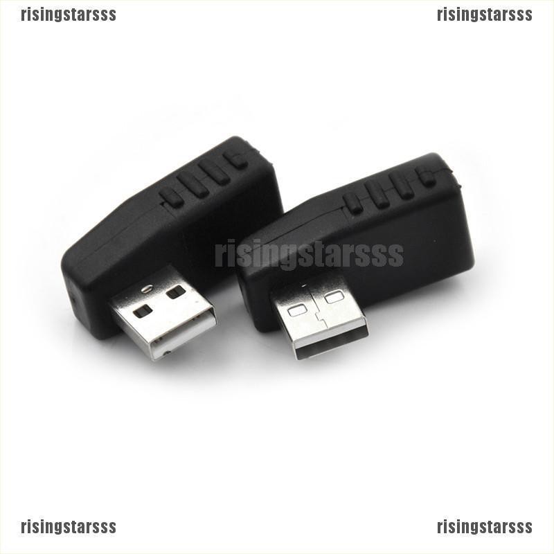 Rsid span-new Adapter Konektor Extension USB 2.0 Male Ke Female Bentuk L