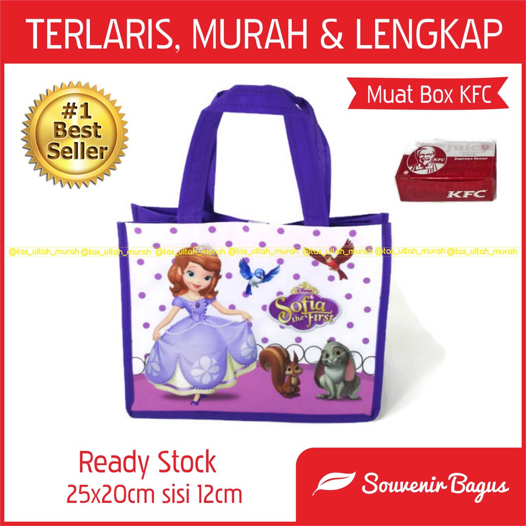 Tas Ultah Sofia / Goodie Bag Sofia Souvenir Sofia Terlaris Murah