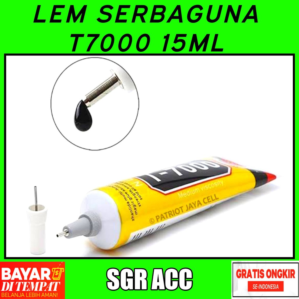 

LEM LCD DAN TOUCHSCREEN T7000 HITAM ISI 15ML