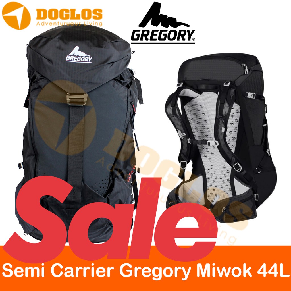Semi Carrier Gregory Miwok 44L Tas day hiking trail gunung outdoor