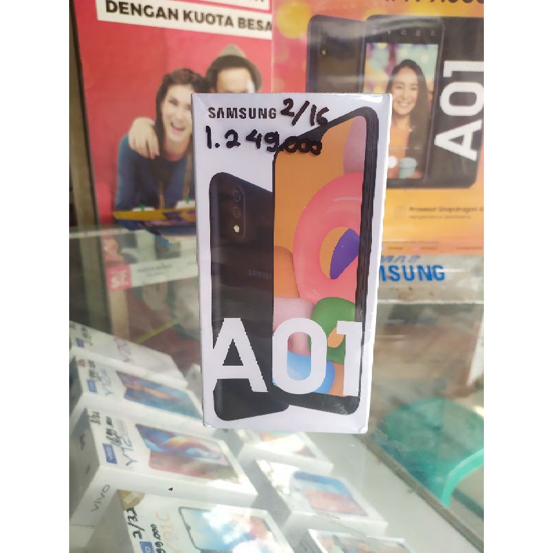 Hp Samsung Galaxy A01 RAM 2GB/16GB Garansi Resmi