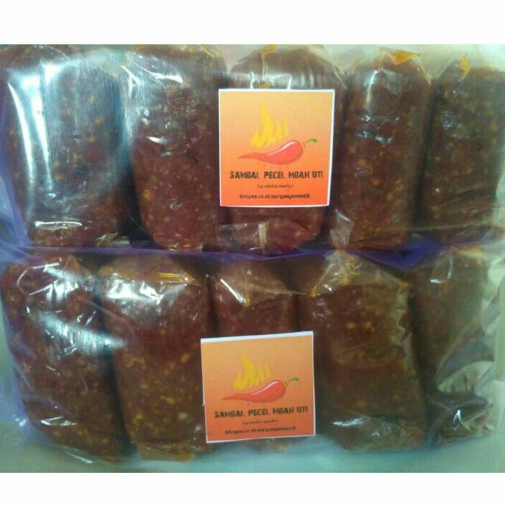 

[COD] Sambal pecel "MBAH UTI" PREMIUM 1kg