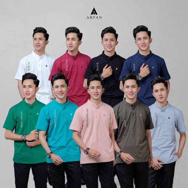 ( CUCI GUDANG ) Fachri polo T-shirt by.ARFAN