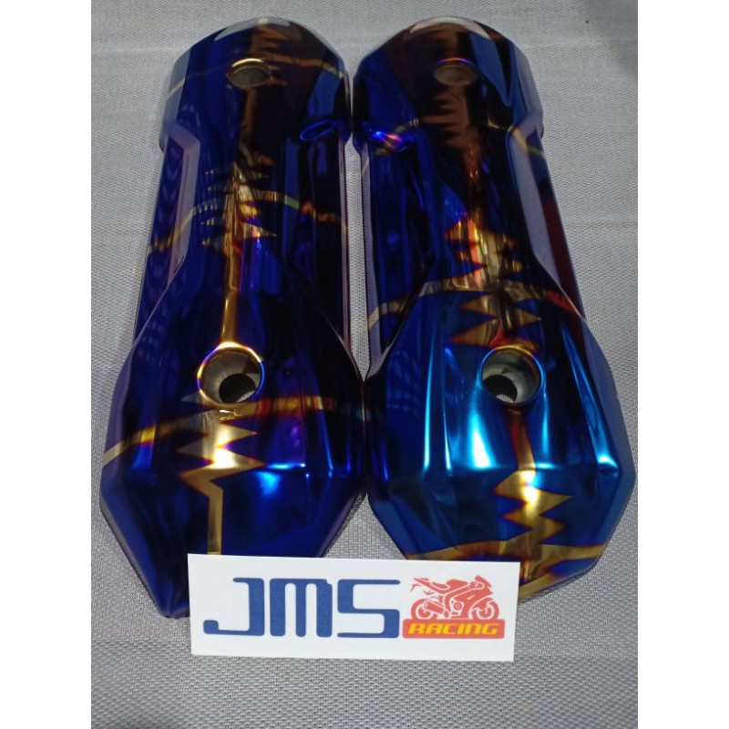 cover tutup tameng knalpot zoomer detak jantung tutone all honda matic beat scoopy vario 110 dan 150