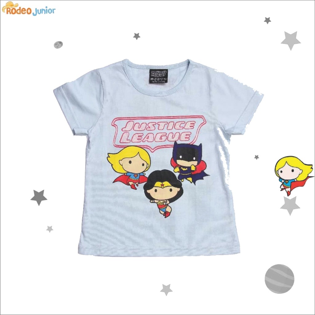 Kaos  Anak  Rodeo Junior Justice  League Shopee Indonesia