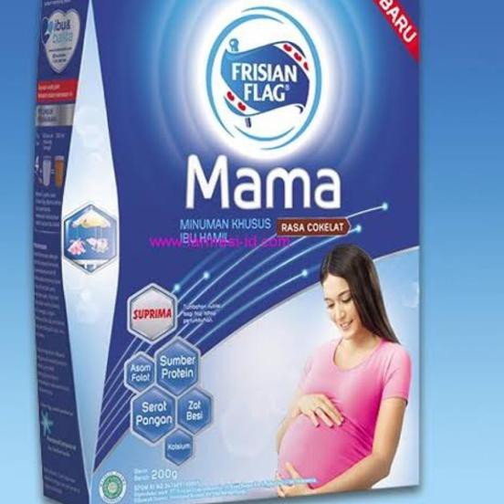 

【1.1】 Susu frisian flag Mama Rasa coklat 200 gram (ED Agustus 2021) ♔