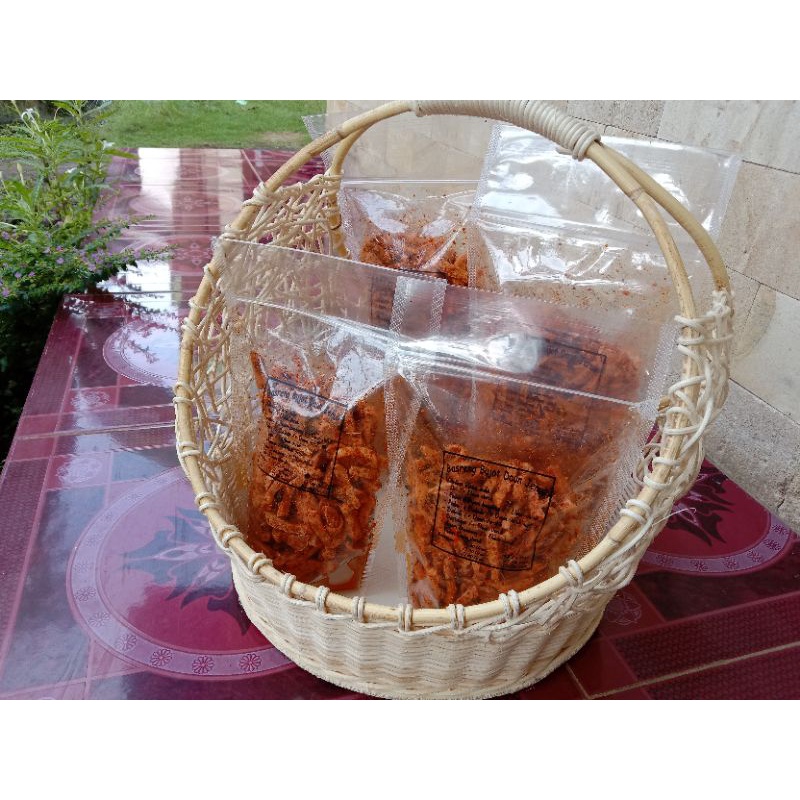 Basreng stick bumbu bujot basah Daun jeruk 100gram LaelShop-8