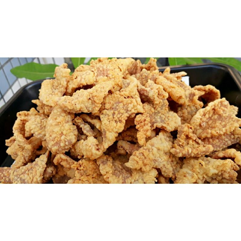 

Kulit Ayam Crispy Daun Jeruk Murah Terlaris 100g / Dewata Snack Store / Kulit Ayam Kriuk Aneka Rasa