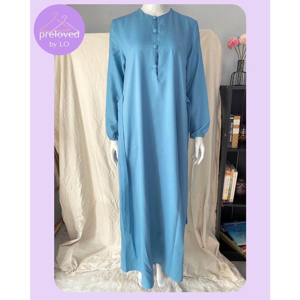PRELOVED Dress Biru Wardah