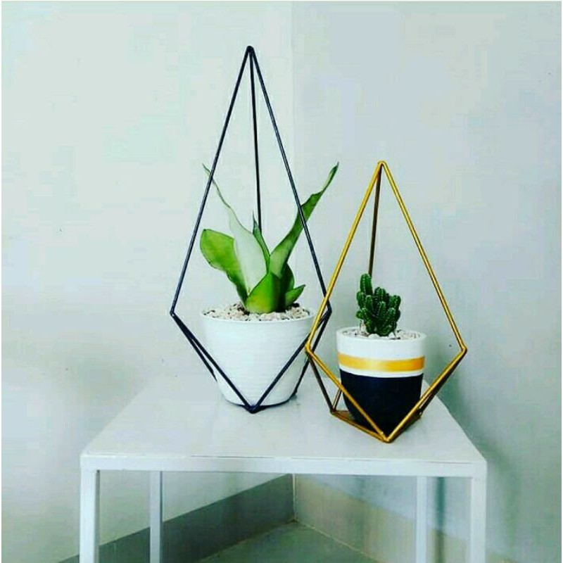 RAK BUNGA GANTUNG VINTAGE (sepasang)2 pcs