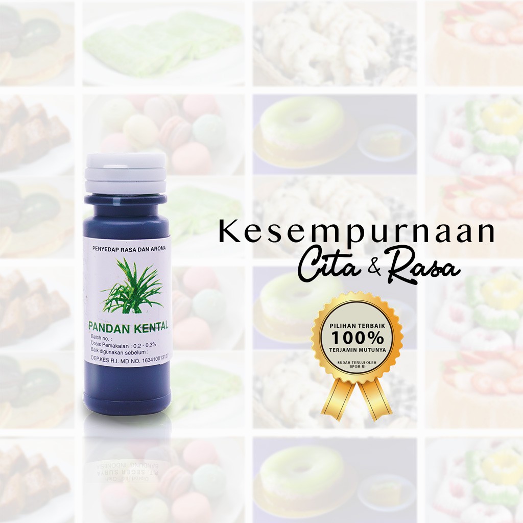 

Seger & Co Pandan Essence Pasta Perisa Makanan 25ml | Bahan Tambahan Pangan Makanan & Minuman Halal Food Grade
