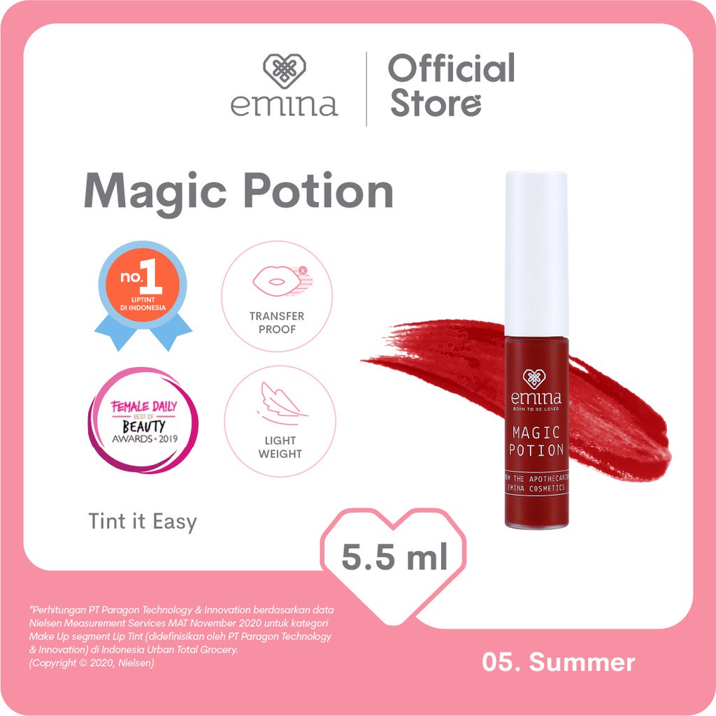 POKY - Emina Magic Potion 5.5 ml - Lip Tint