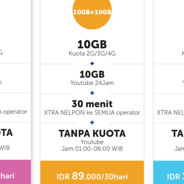 [PROMO] XL Combo 10GB+10GB