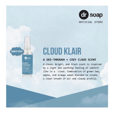 Dr soap Gadget Sanitizer 60ml (Cloud Klair)