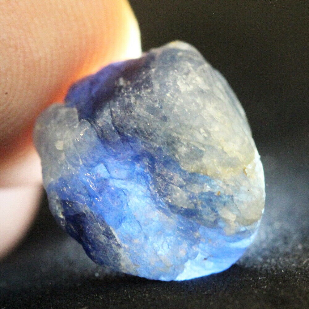 12.60CT. Blue Sapphire Burma Mogok Rough  Natural