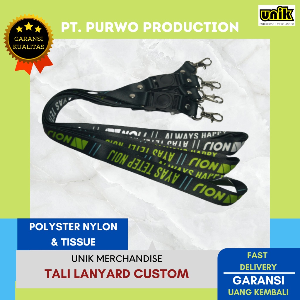

TALI LANYAD ID CARD | GARANSI TEPAT WAKTU