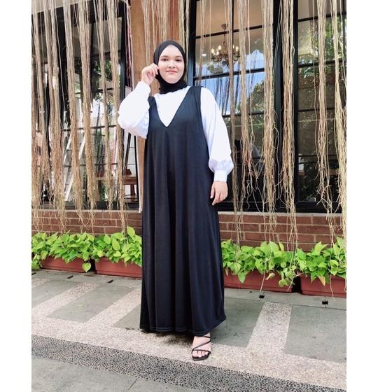Serbuuuu.. NAM V DRES KOREA  JUMBO OVERALL KOREA JUMBO V DRESS JUMBO DRES BIG SIZE