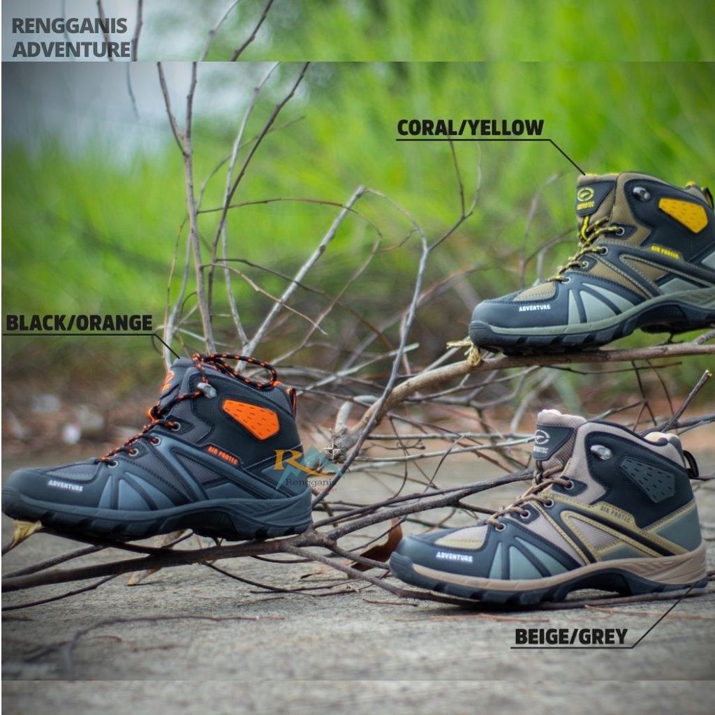 Sepatu Gunung AIRPROTEC SERI ADVENTURE Sepatu Hiking Pria Wanita Outdoor